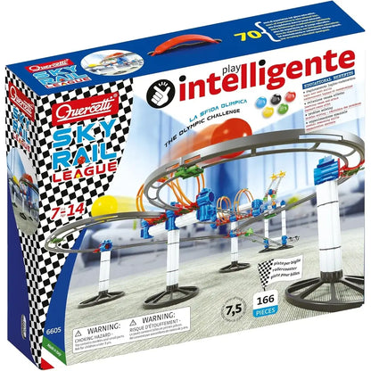 Pista Per Biglie Skyrail League Quercetti 6605 7 Metri Intelligente Migoga Race 