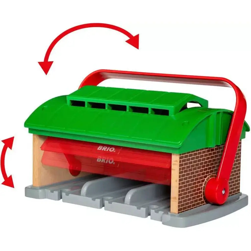 Rimessa dei Treni BRIO 33474 con Maniglia Accessorio BRIO World 5
