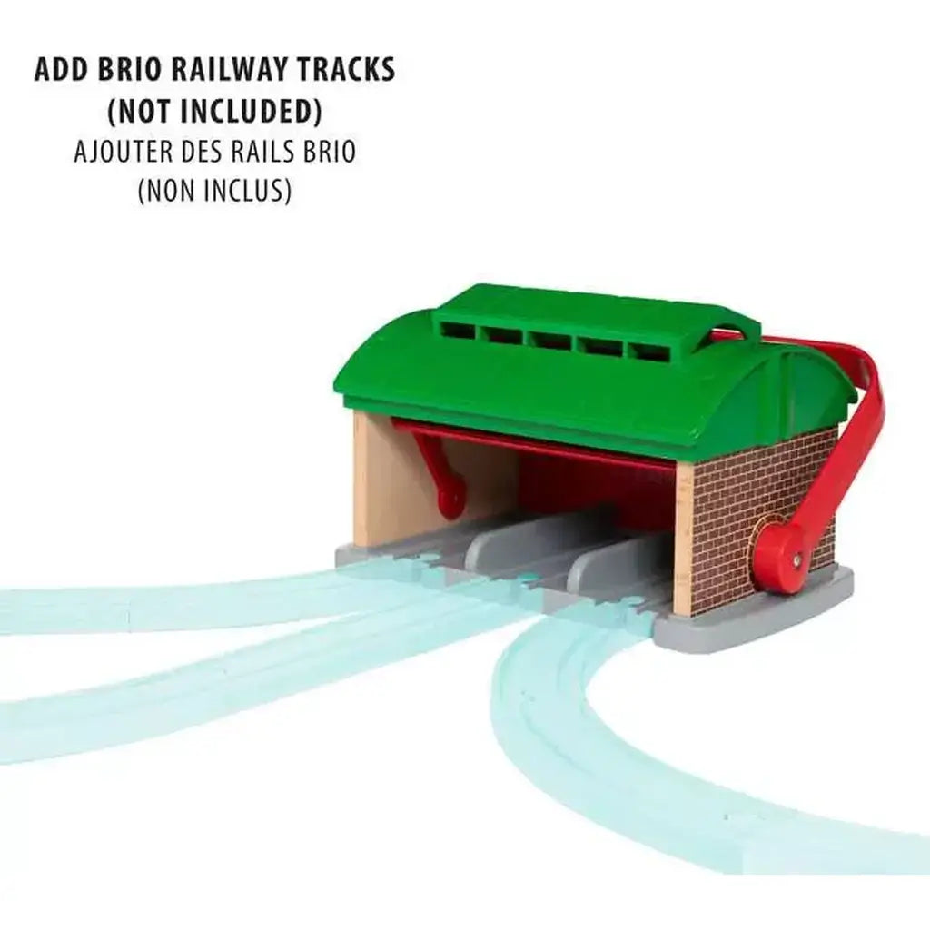 Rimessa dei Treni BRIO 33474 con Maniglia Accessorio BRIO World 7