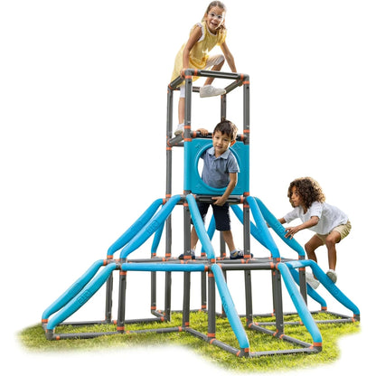 Grande struttura d’arrampicata da 299 pezzi per bambini 3-7 anni, prodotta in Germania 800055701. Parco giochi robusto e sicuro per avventure all’aperto indimenticabili 