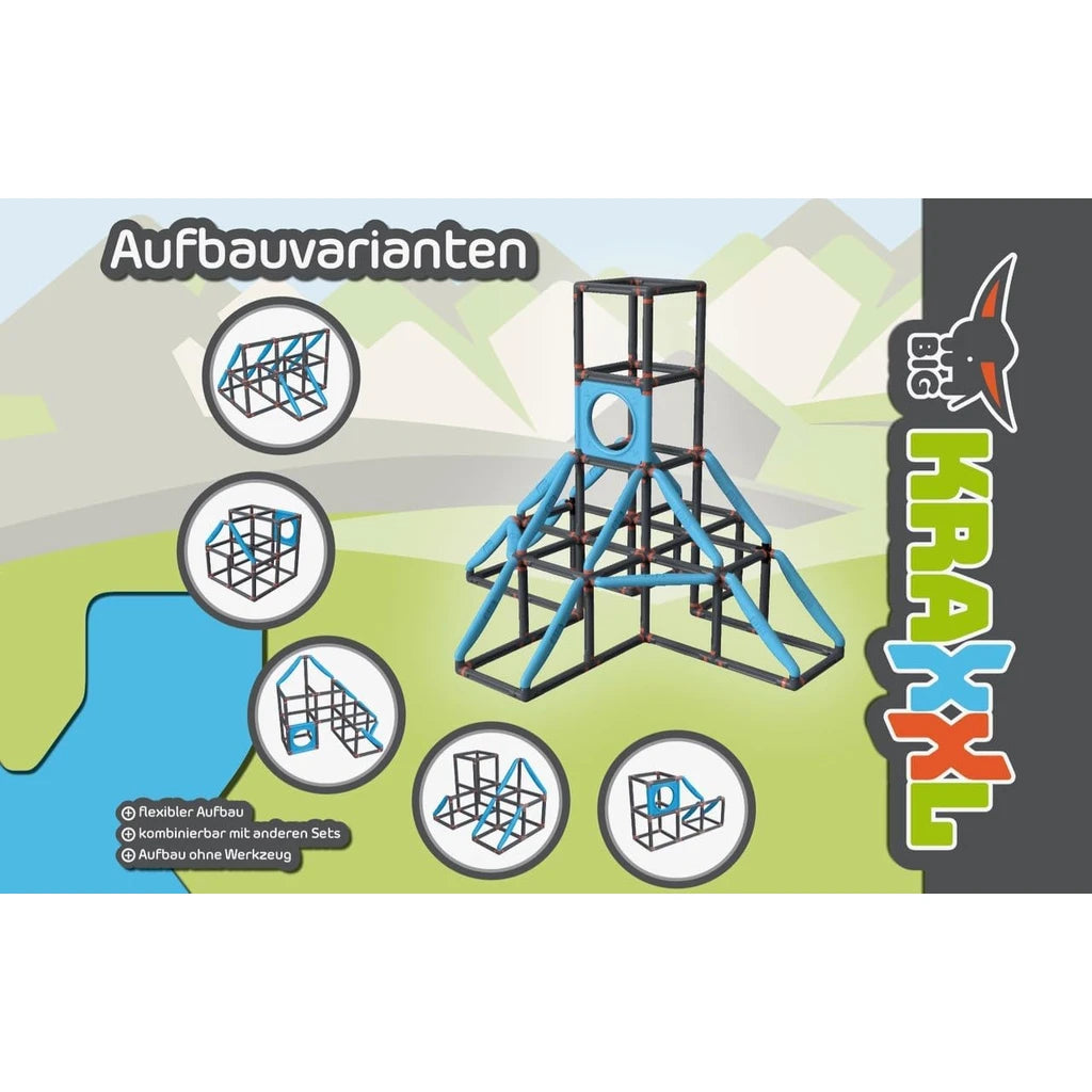 Grande struttura d’arrampicata da 299 pezzi per bambini 3-7 anni, prodotta in Germania 800055701. Parco giochi robusto e sicuro per avventure all’aperto indimenticabili 9