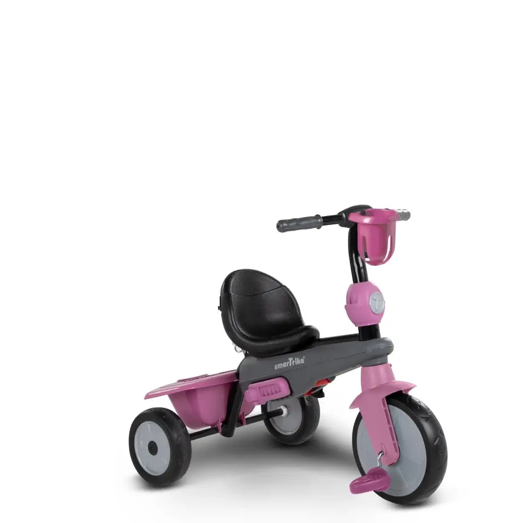 Triciclo smarTrike Vanilla 4 in 1 Rosa Per Bambini 10-36 mesi 4 Fasi di utilizzo 1, 2 ,3 anni 