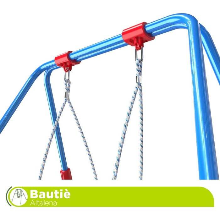 Altalena con Seggiolino da Giardino in Metallo - BabyLud