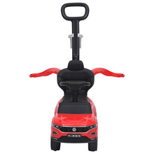 Auto Cavalcabile Per Bambini Volkswagen Rossa - BabyLud