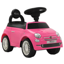 Auto Per Bambini Fiat 500 Rosa - BabyLud