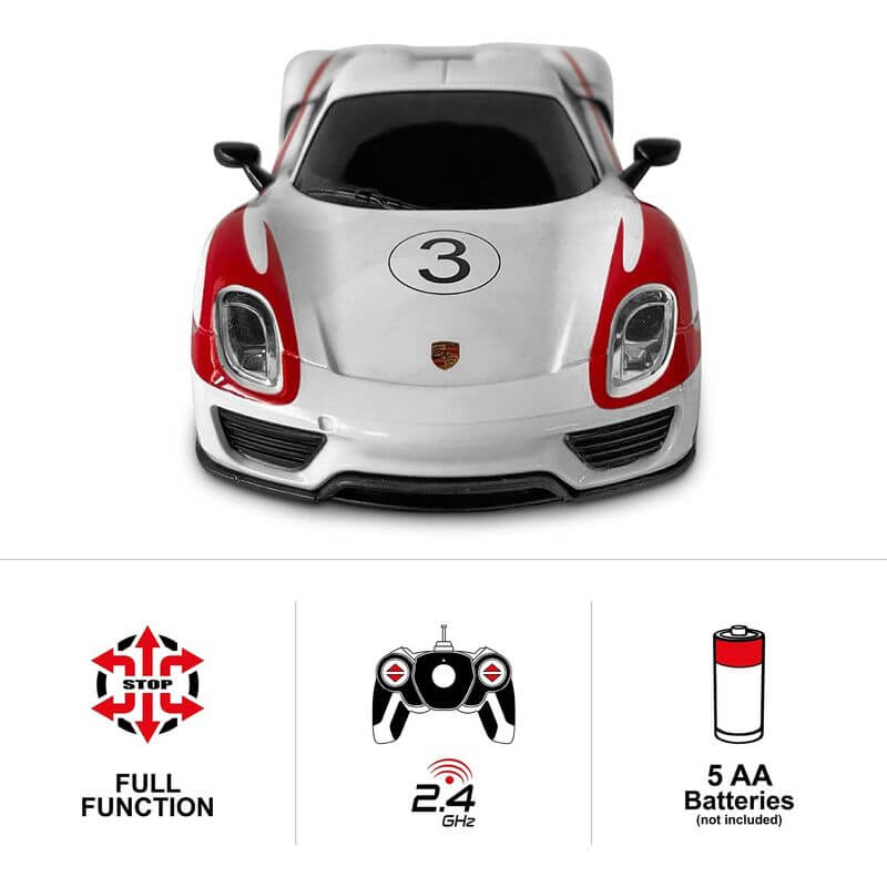 Auto Radiocomandata Porsche 918 Spyder Weissach 1:24 - BabyLud