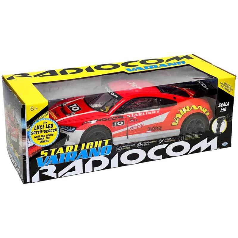 Auto Radiocomandata Starlight Vairano Rossa 40 cm - BabyLud