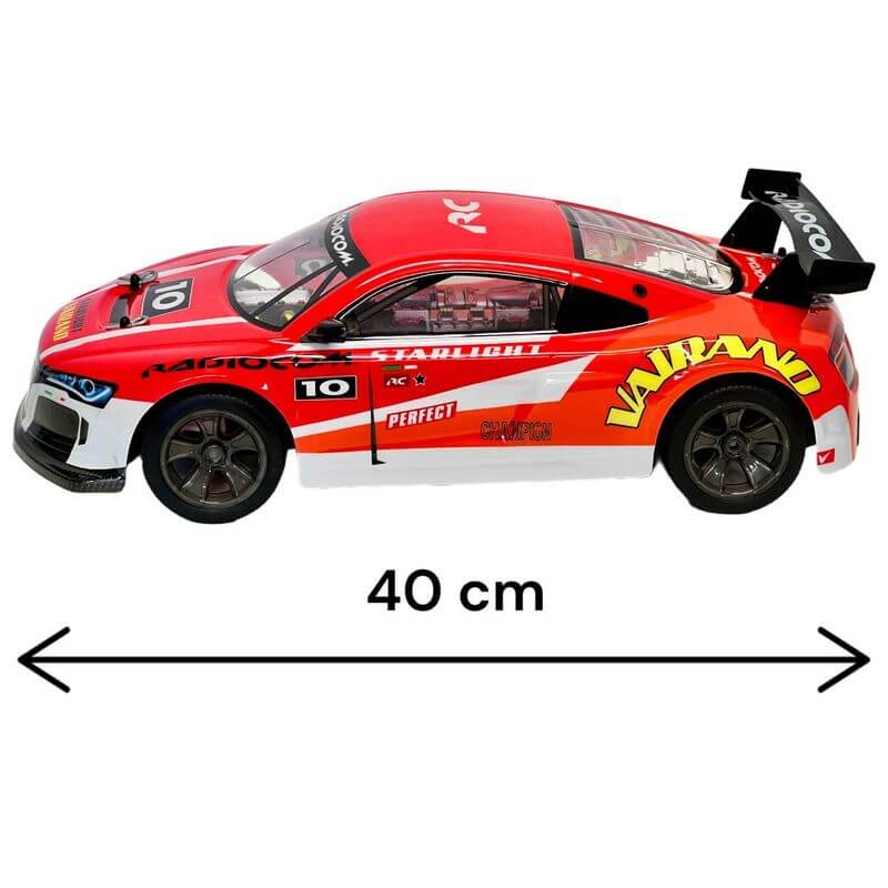 Auto Radiocomandata Starlight Vairano Rossa 40 cm - BabyLud