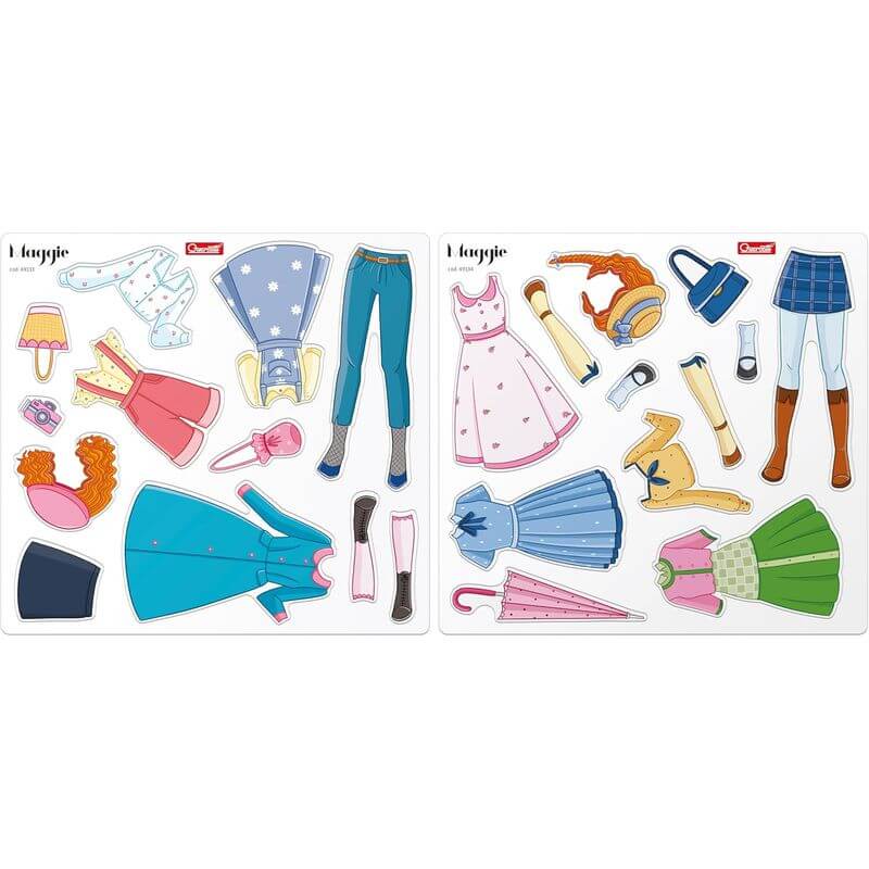 Bambola Magnetica Maggie Quercetti Magnetic Fashion 2927 - BabyLud