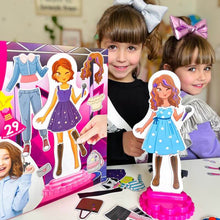 Bambola Magnetica Quercetti 2926 Magnetic Fashion Laura - BabyLud
