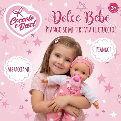 Bambola Coccole e Baci Bamboloto con ciuccio