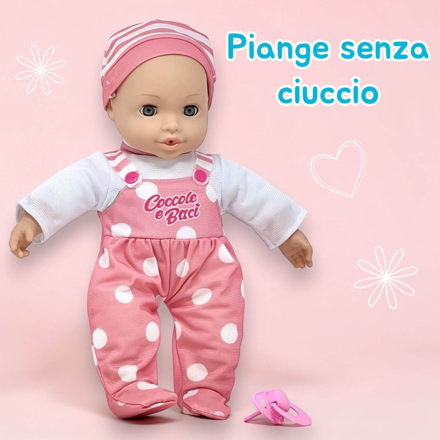 Bambola Coccole e Baci Bamboloto che Piange con ciuccio 4