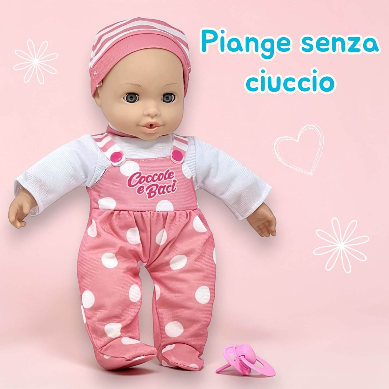 Bambola Coccole e Baci Bamboloto che Piange con ciuccio 4