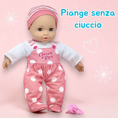 Bambola Coccole e Baci Bamboloto che Piange con ciuccio 4