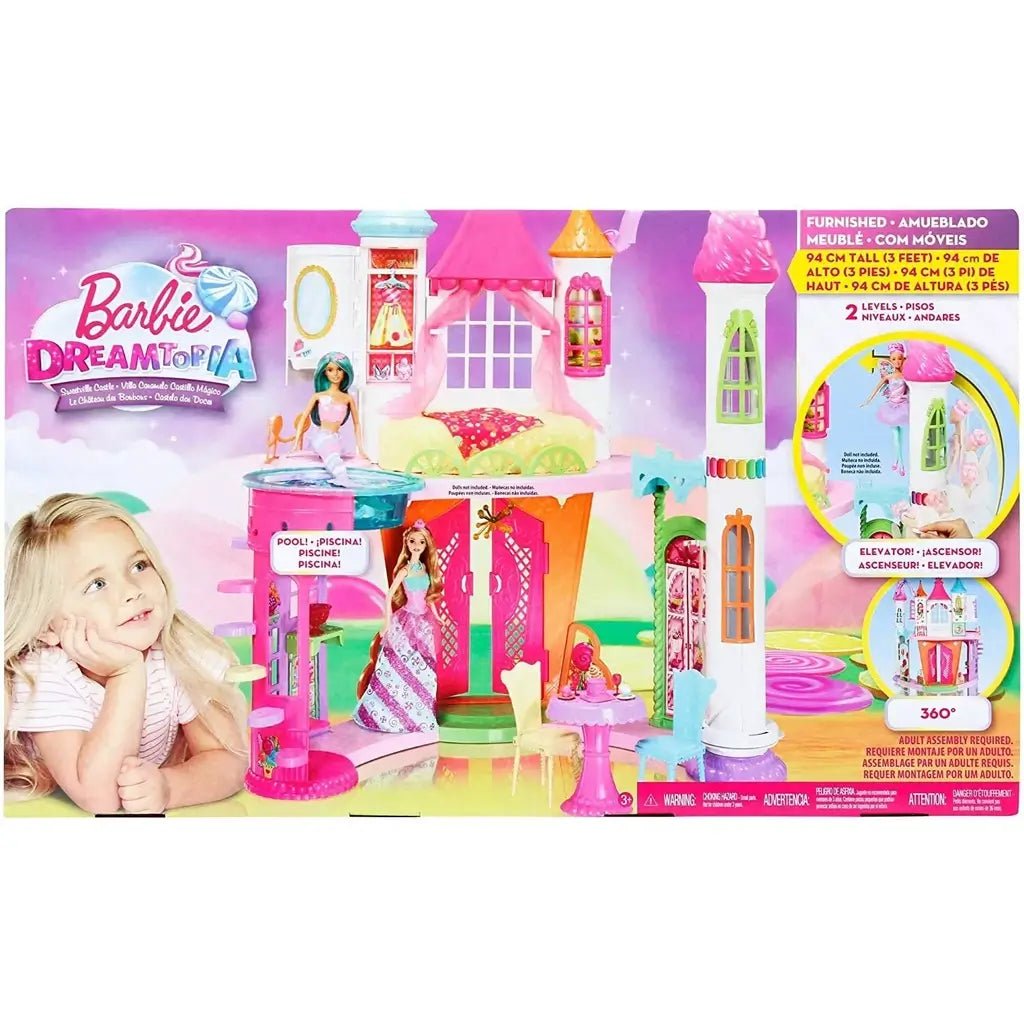 Barbie Dreamtopia Castello Candito con Ascensore - BabyLud