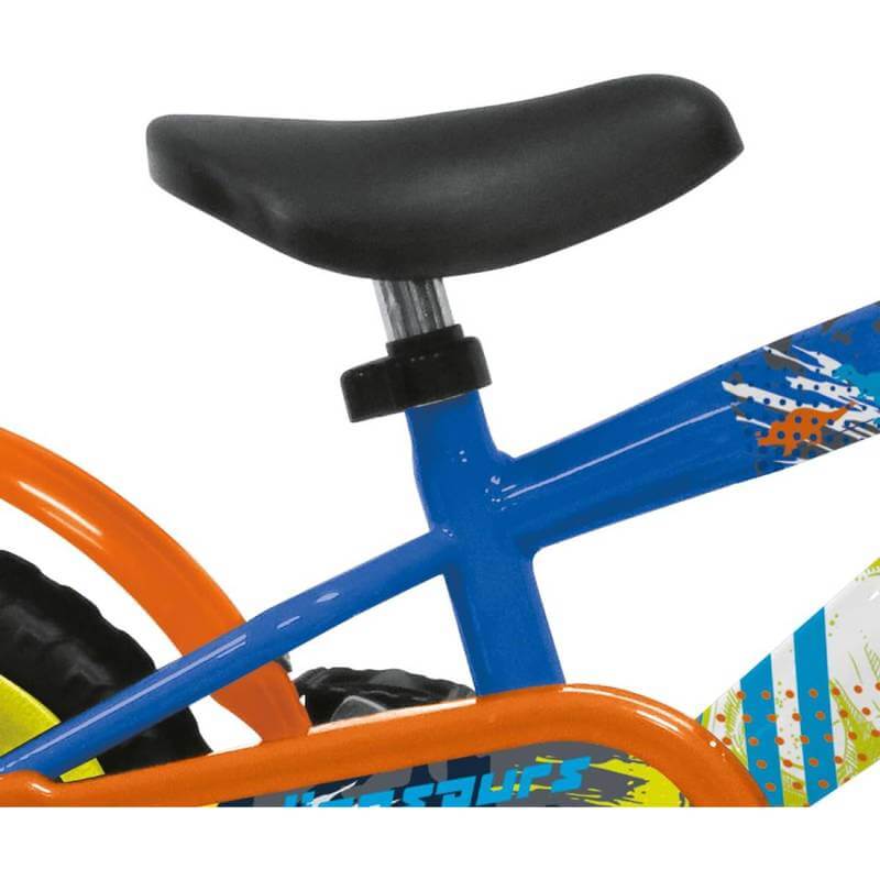 Bicicletta Per Bambini 16 Pollici A Tema Dinosauri - Per Altezze 107-125cm, Acciaio - Foto 6