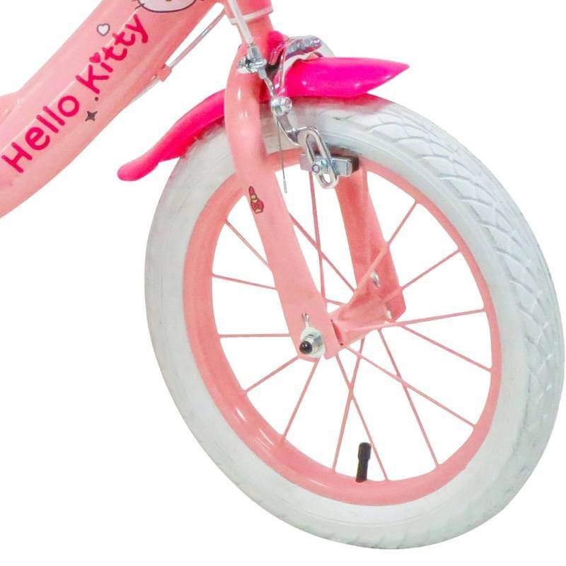 Bicicletta Hello Kitty 14 Bambine con Rotelle - BabyLud