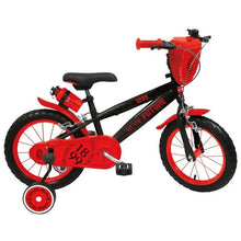 Bicicletta per Bambini FC Milan 14" con Rotelle - BabyLud