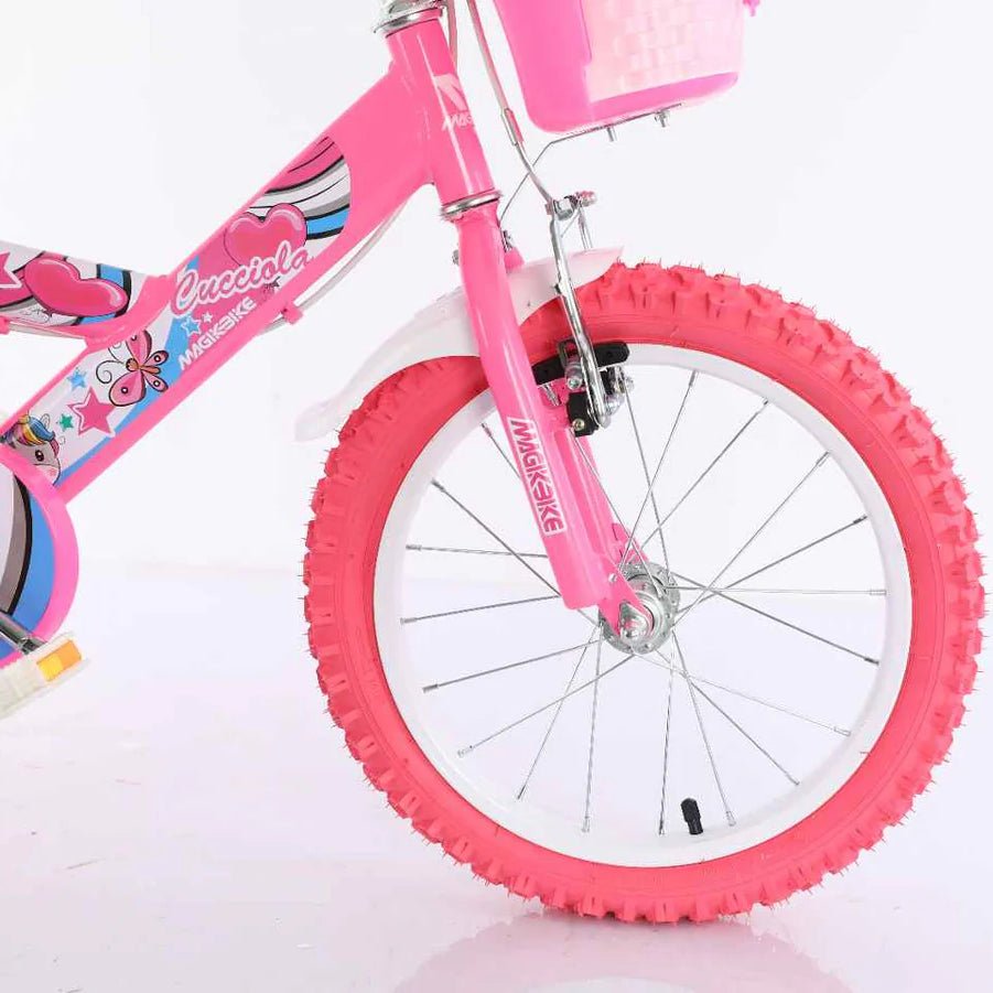 Bicicletta Unicorno Misura 12" Per Bambini - BabyLud