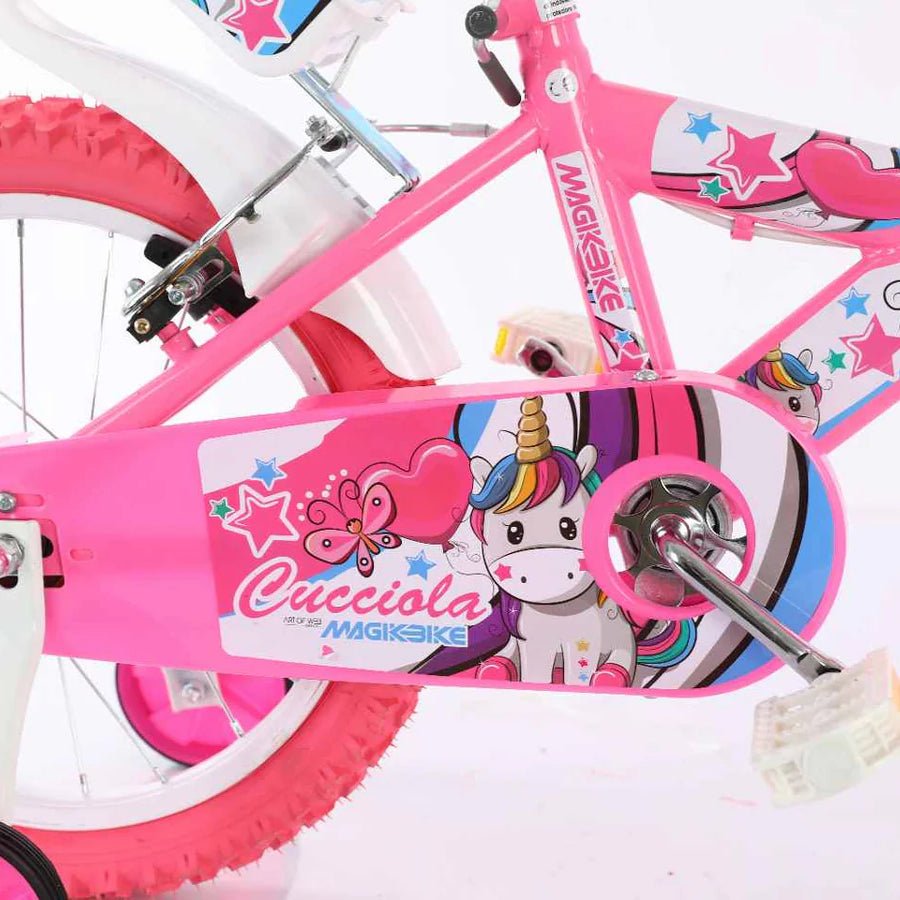 Bicicletta Unicorno Misura 12" Per Bambini - BabyLud