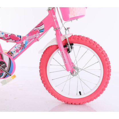 Bicicletta Unicorno Misura 12" Per Bambini - BabyLud