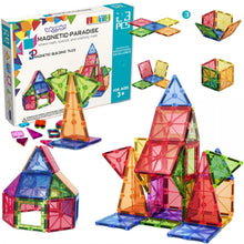 Blocchi 3D Costruzioni Magnetiche Montessori 28 Pezzi - BabyLud