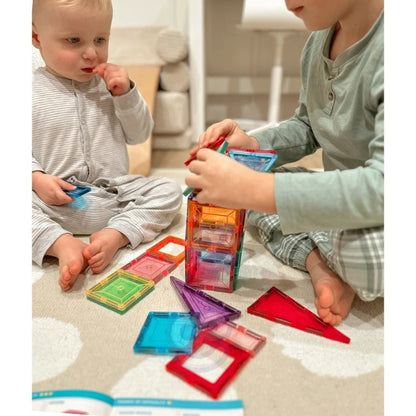 Blocchi 3D Costruzioni Magnetiche Montessori 28 Pezzi - BabyLud
