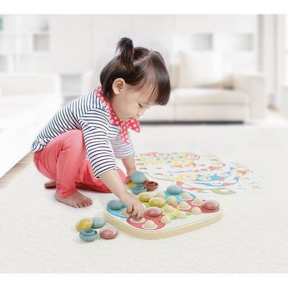 Bottoni FantaColor Baby Play Bio Gioco Educativo 84405 - BabyLud