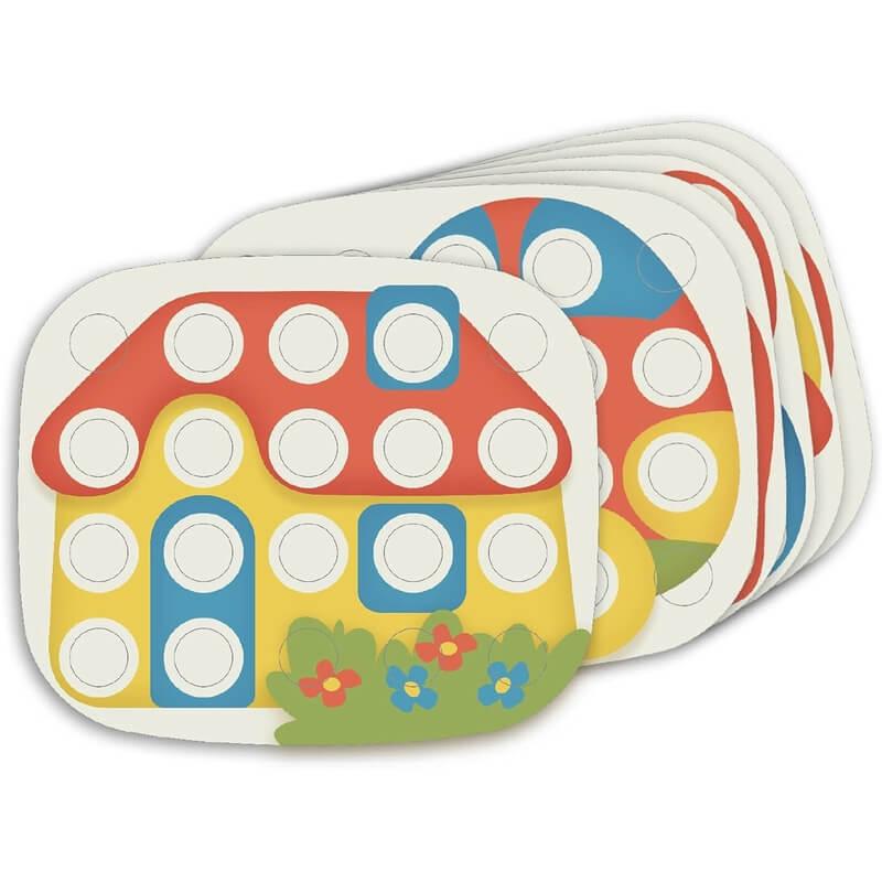 Bottoni FantaColor Baby Play Bio Gioco Educativo 84405 - BabyLud