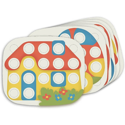 Bottoni FantaColor Baby Play Bio Gioco Educativo 84405 - BabyLud