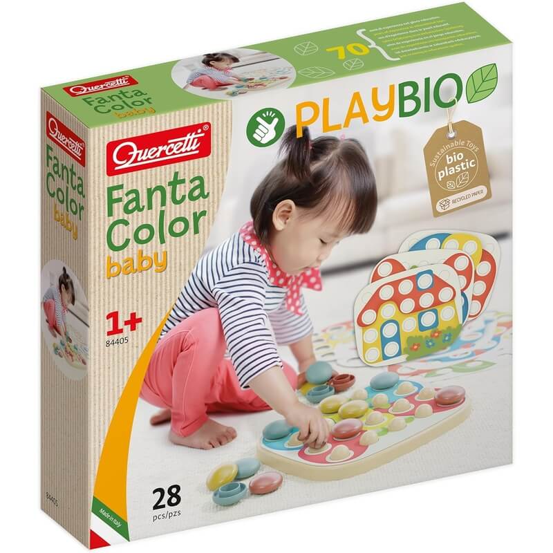 Bottoni FantaColor Baby Play Bio Gioco Educativo 84405 - BabyLud