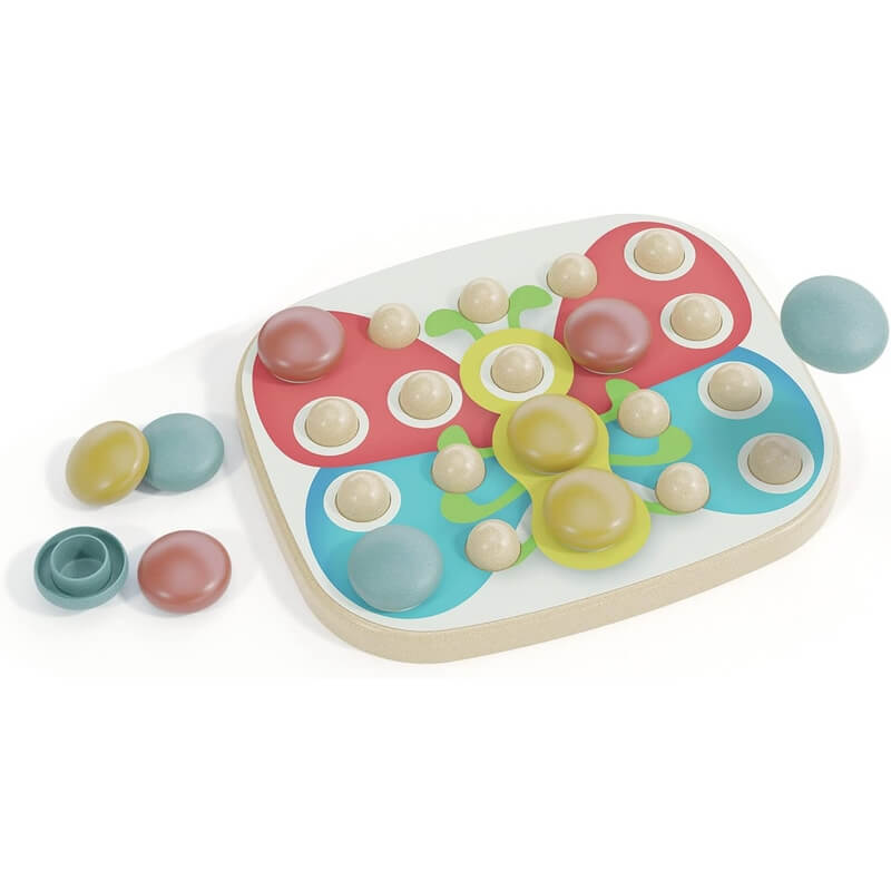 Bottoni FantaColor Baby Play Bio Gioco Educativo 84405 - BabyLud
