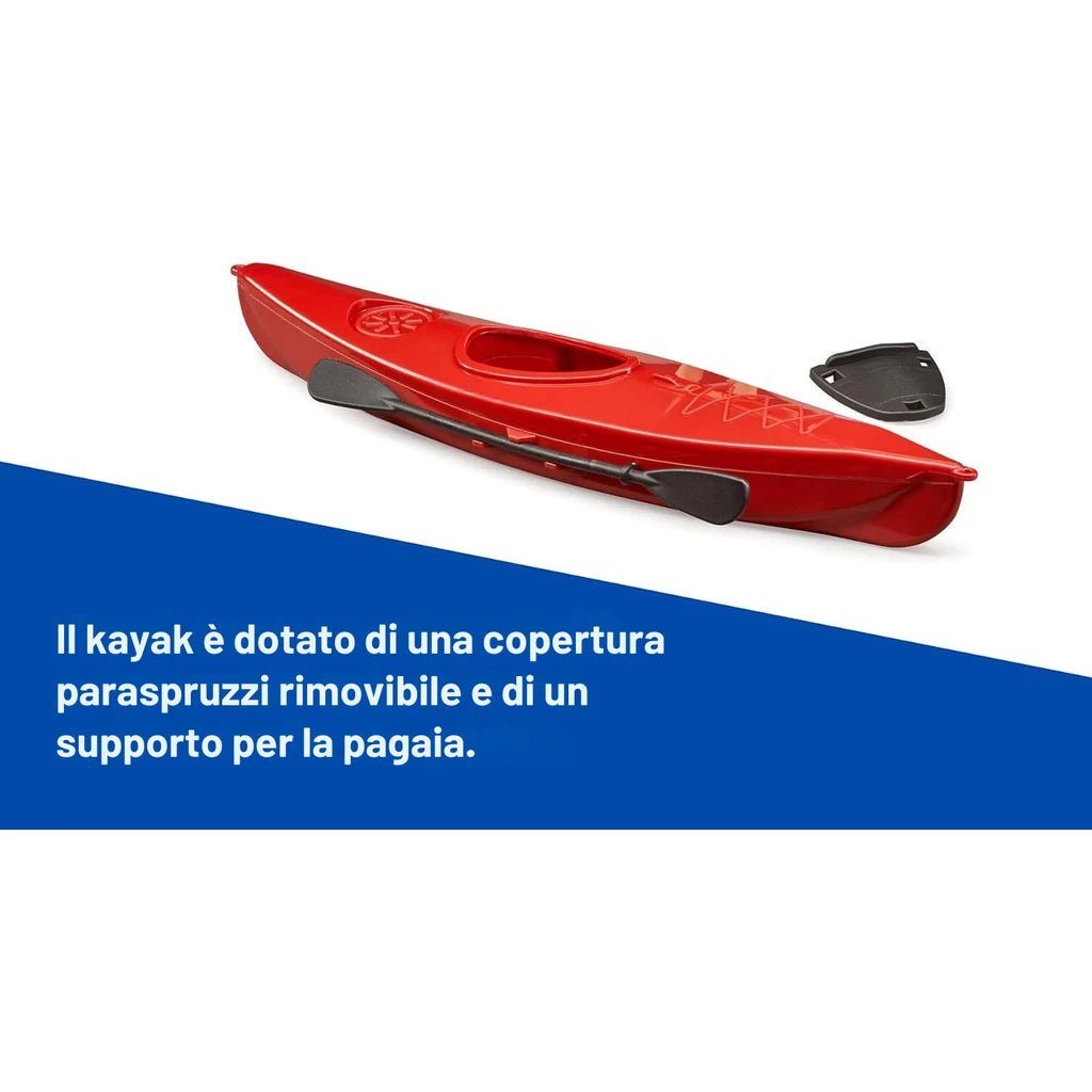 Bruder 63155 Kayak con Personaggio Bworld - BabyLud