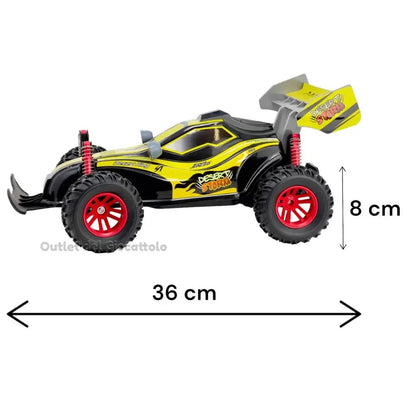 Buggy Radiocomandato Desert Storm 36 cm 7 Funzioni - BabyLud