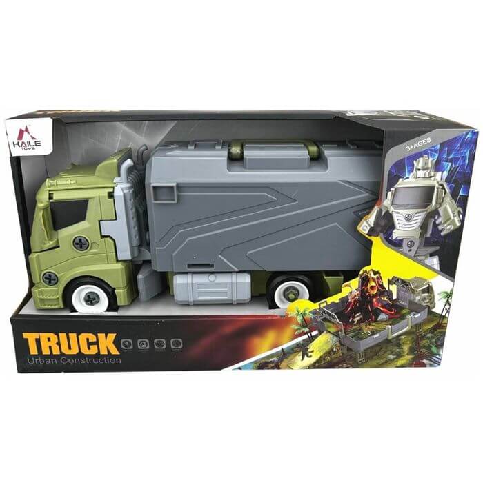 Camion Trasformabile con Dinosauri Playset - BabyLud