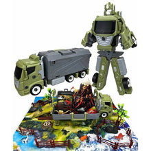 Camion Trasformabile con Dinosauri Playset - BabyLud