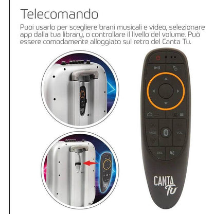Canta Tu PRO Karaoke con Microfono Argento - BabyLud