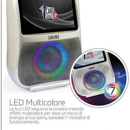 Canta Tu PRO Karaoke con Microfono Argento - BabyLud