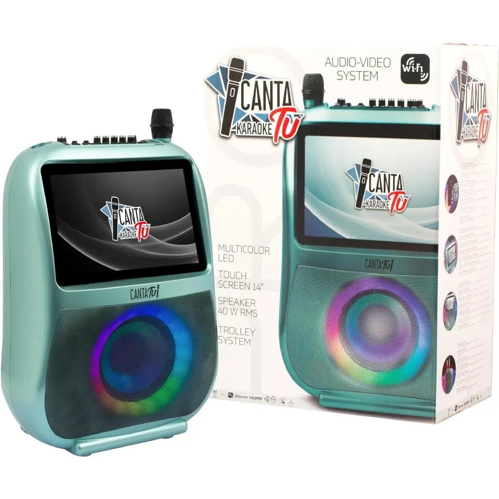 Canta Tu PRO Karaoke con Microfono Verde - BabyLud