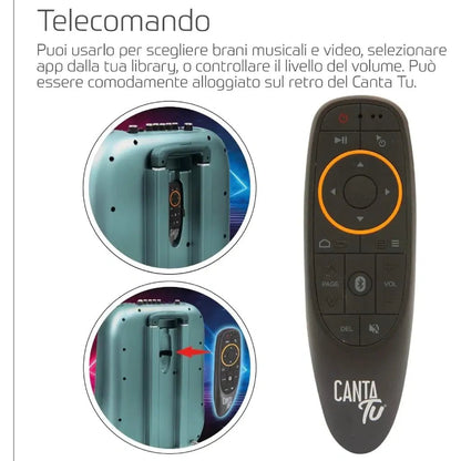 Canta Tu PRO Karaoke con Microfono Verde - BabyLud