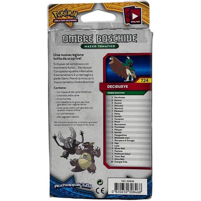 Carte Pokémon Ombre Boschive Decidueye - BabyLud