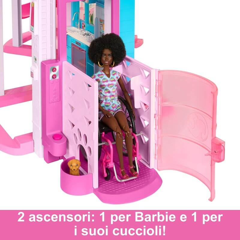 Casa dei Sogni di Barbie con Piscina e 75+ Accessori - BabyLud