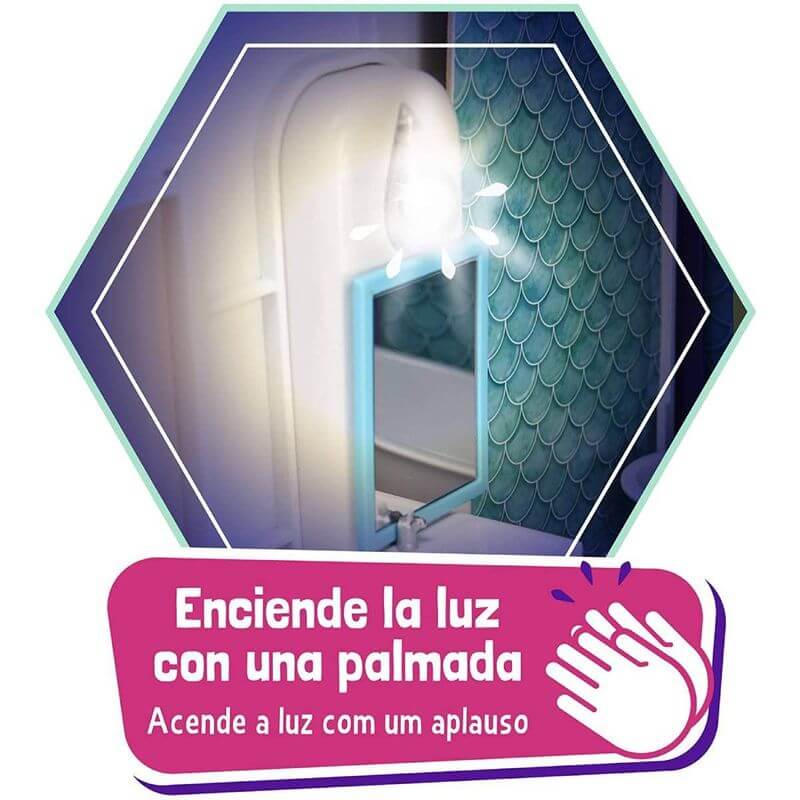 Casa delle Bambole Palmhouse con Luci e Suoni Mymy City - BabyLud