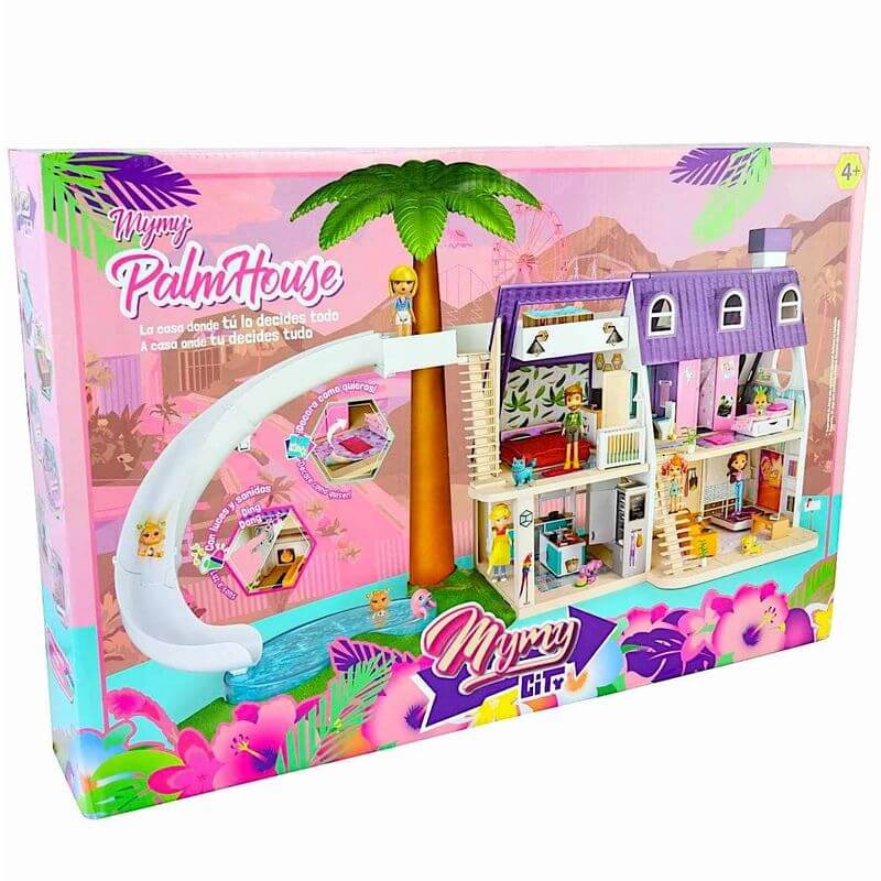 Casa delle Bambole Palmhouse con Luci e Suoni Mymy City - BabyLud