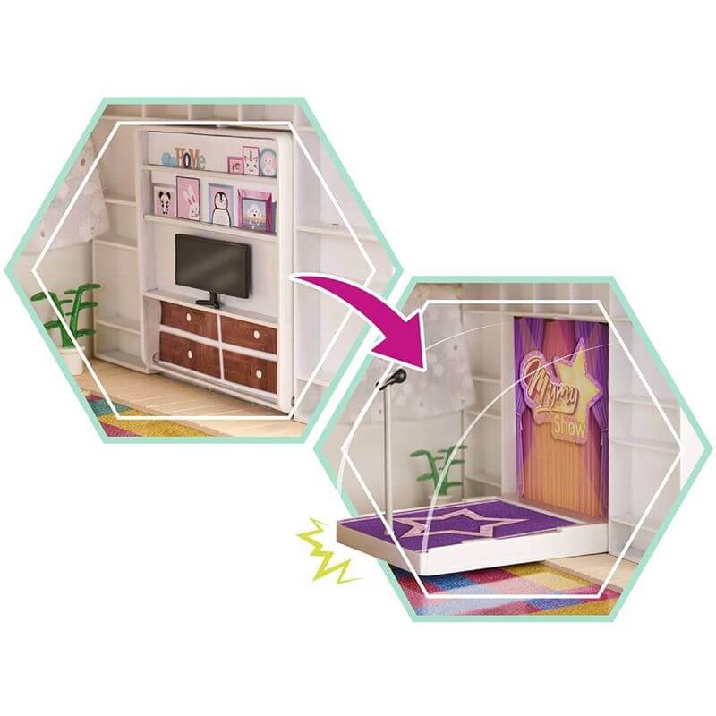 Casa delle Bambole Palmhouse con Luci e Suoni Mymy City - BabyLud