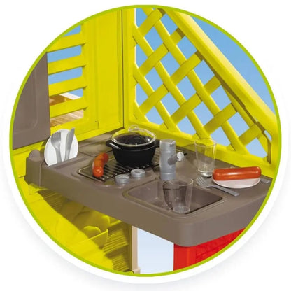 Casetta con Cucina Nature Smoby Gioco all’Aperto - BabyLud