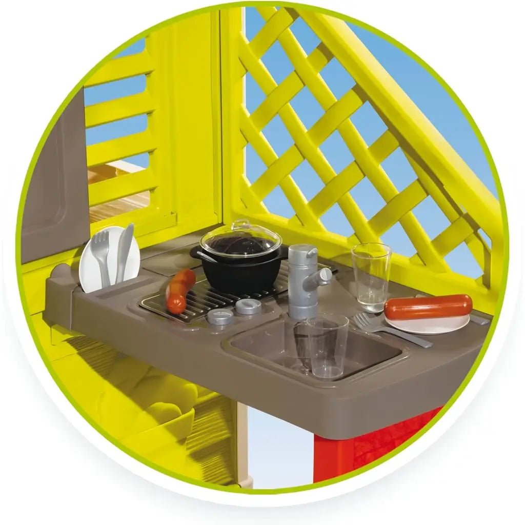 Casetta con Cucina Nature Smoby Gioco all’Aperto - BabyLud