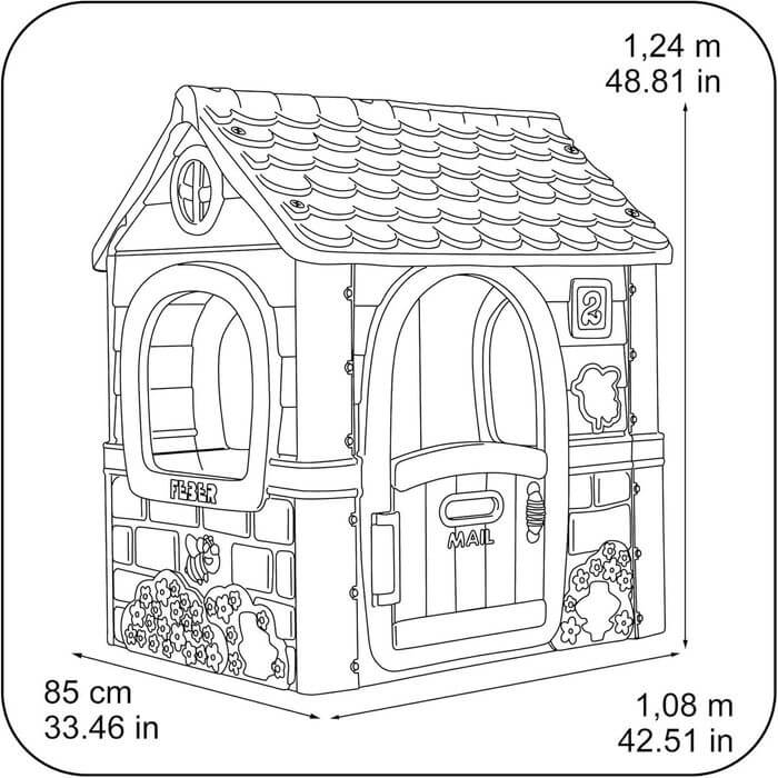 Casetta da Gioco Per Bambini Feber Fantasy - BabyLud