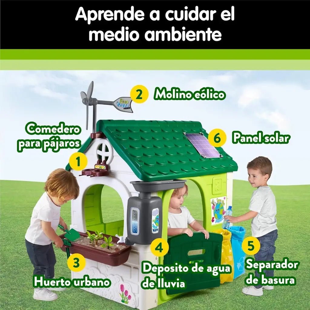 Casetta Eco House per Bambini Feber con Accessori - BabyLud