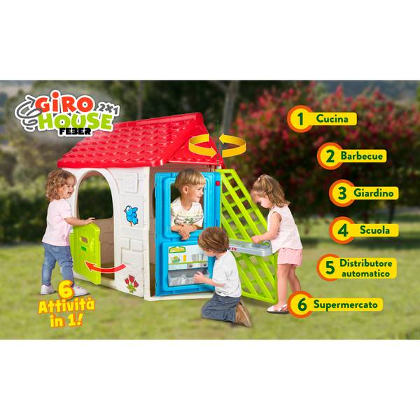 Casetta Feber Giro House 6 in 1 da Gioco - BabyLud